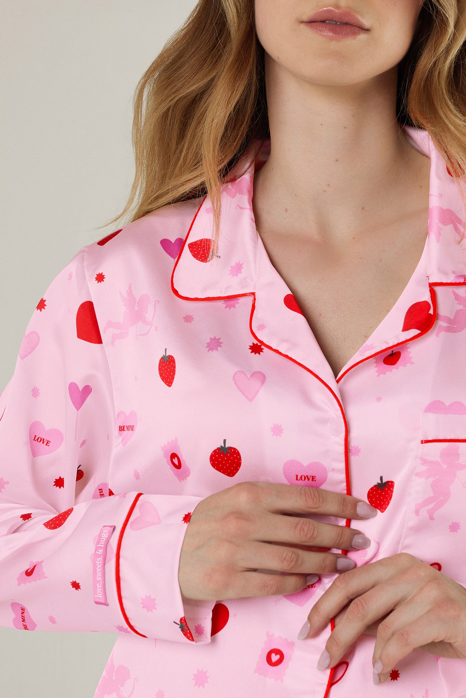 love, sweets & hugs pink